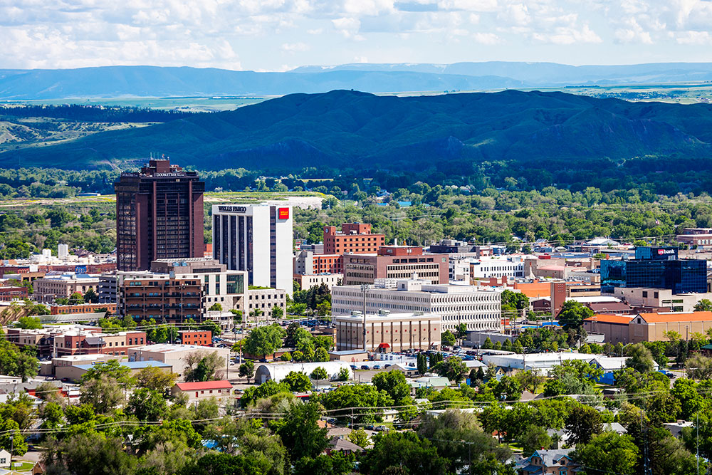 Billings Montana skyline